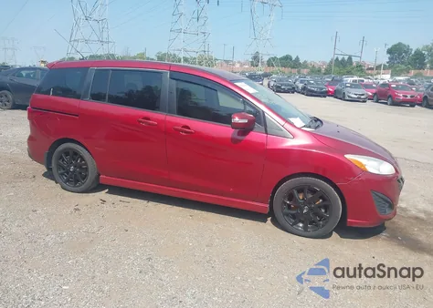 2013 Mazda Mazda5 Touring z USA, uszkodzony, nr VIN JM1CW2CL1D0150542